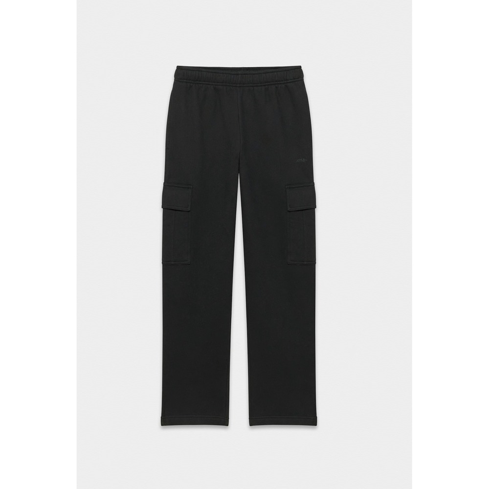 Aritzia Tna Sweatfleece Mega Cargo Sweatpants Black XS Straight Leg Joggers